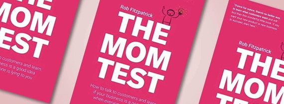 The Mom Test book cover