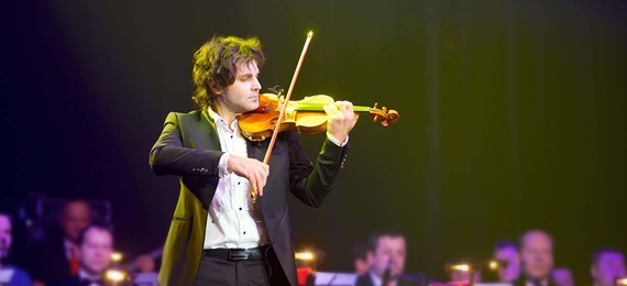 Image of Soloist Playing Violin