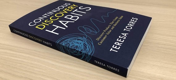Book cover Continuous Discovery Habits by Teresa Torres.